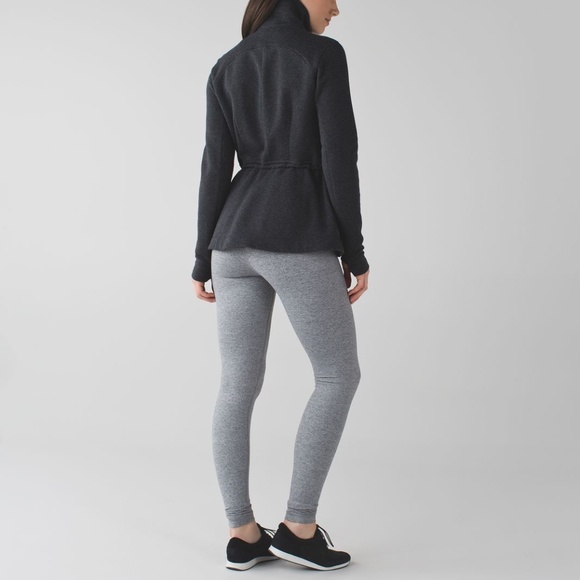 Lululemon Wunder Under Pant Heathered Slate Size 6 - Picture 3 of 10